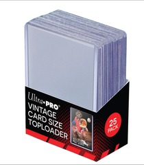 Ultra Pro Vintage Card Size Toploader (2-5/8